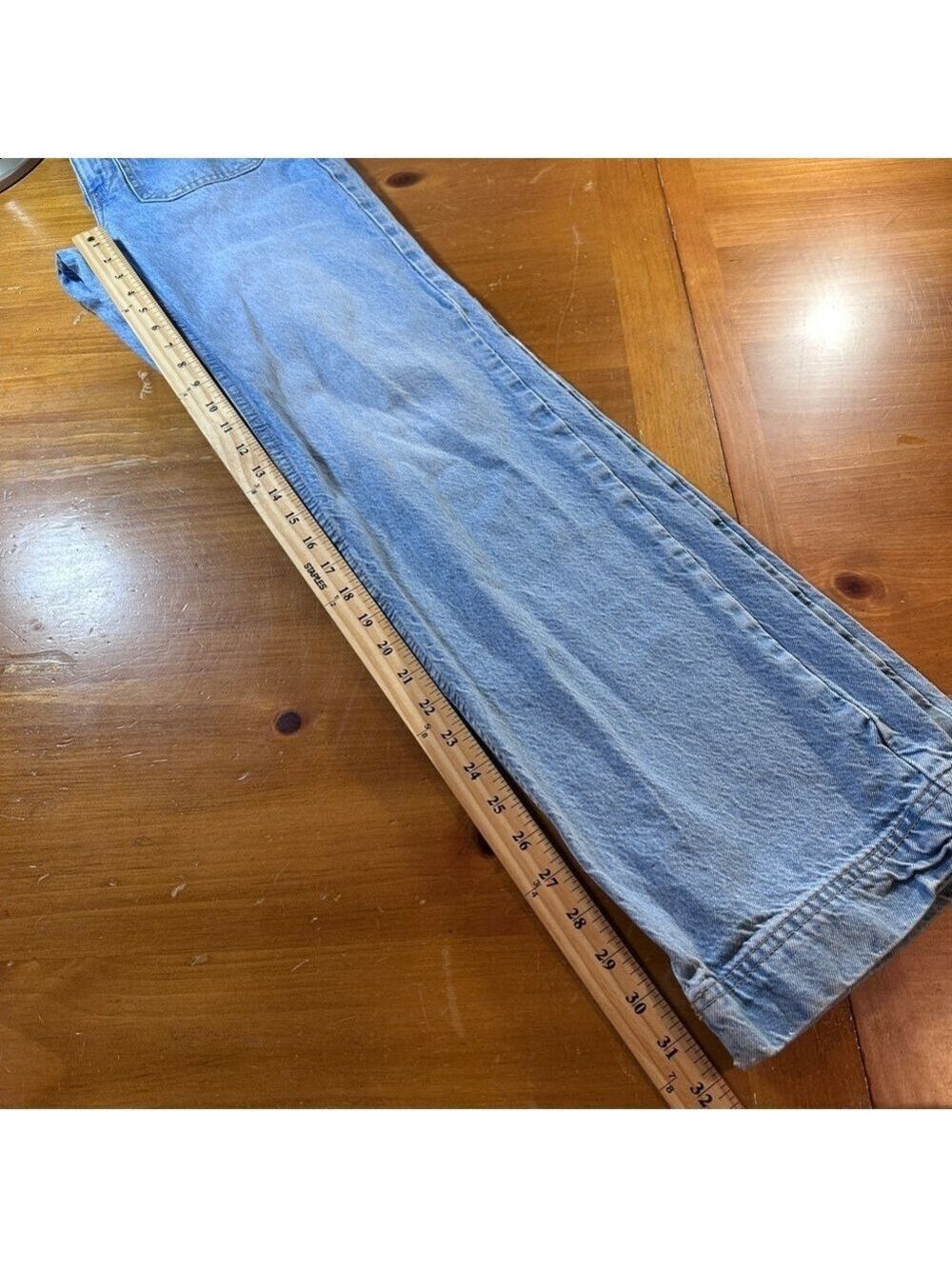 Zara Classic Blue Denim Jeans - Picture 6 of 9